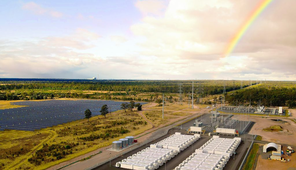Utility-scale grid-forming battery project